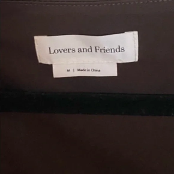 Lovers + Friends “Mack” Chocolate Brown Mini Dress - Size Medium - Picture 3 of 4